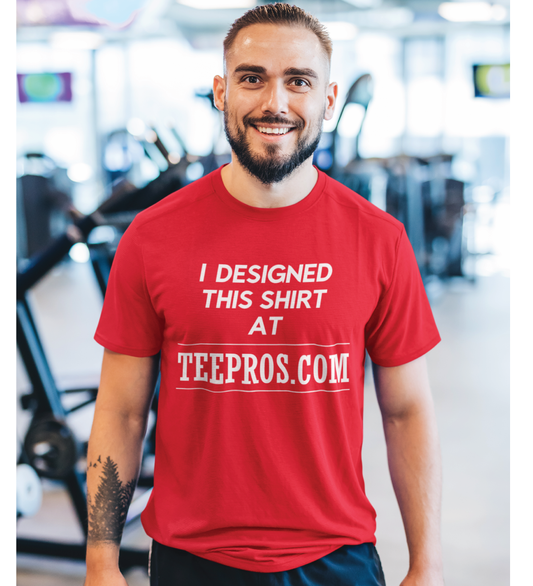 Adult Fully Custom Unisex Cotton Tee - TeePros Premium Tee